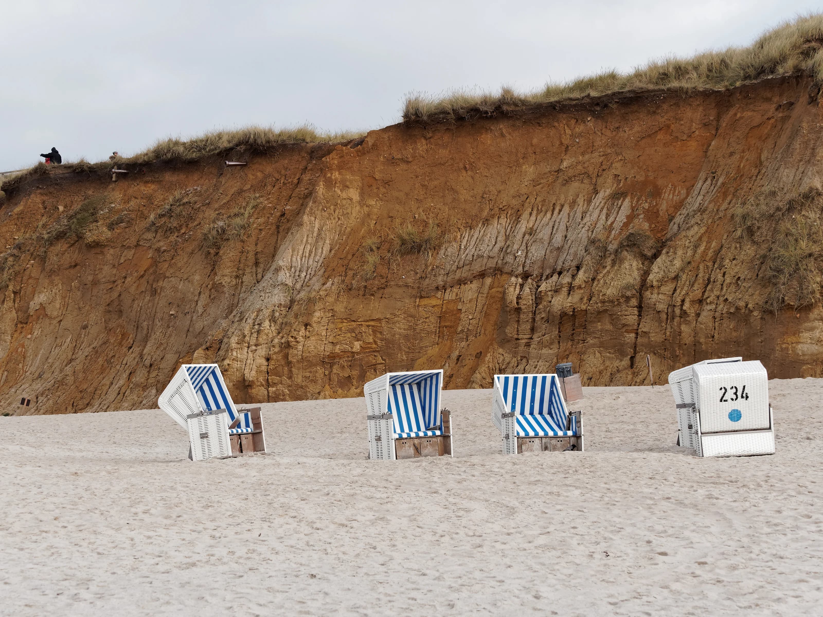 Rotes Kliff bei Kampen auf Sylt